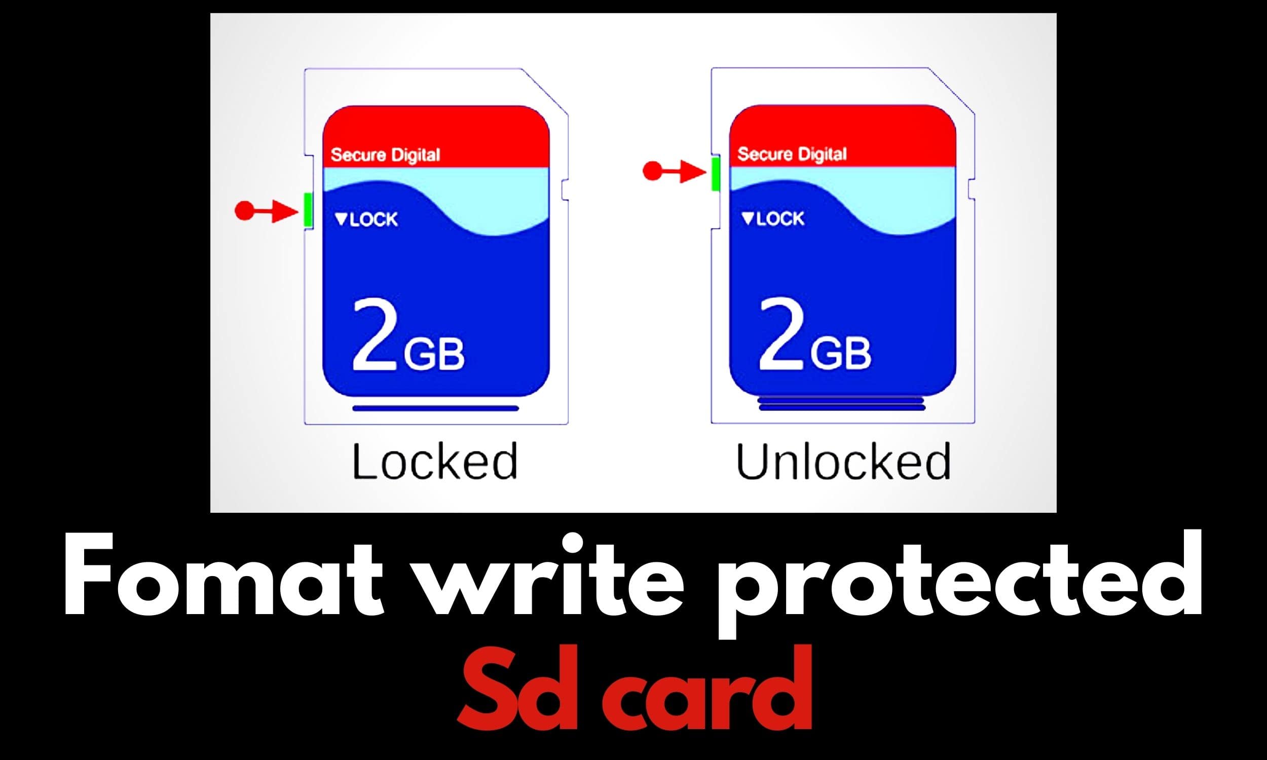 sd card formatter cannot format write protected card sd card formatter cannot format write protected card