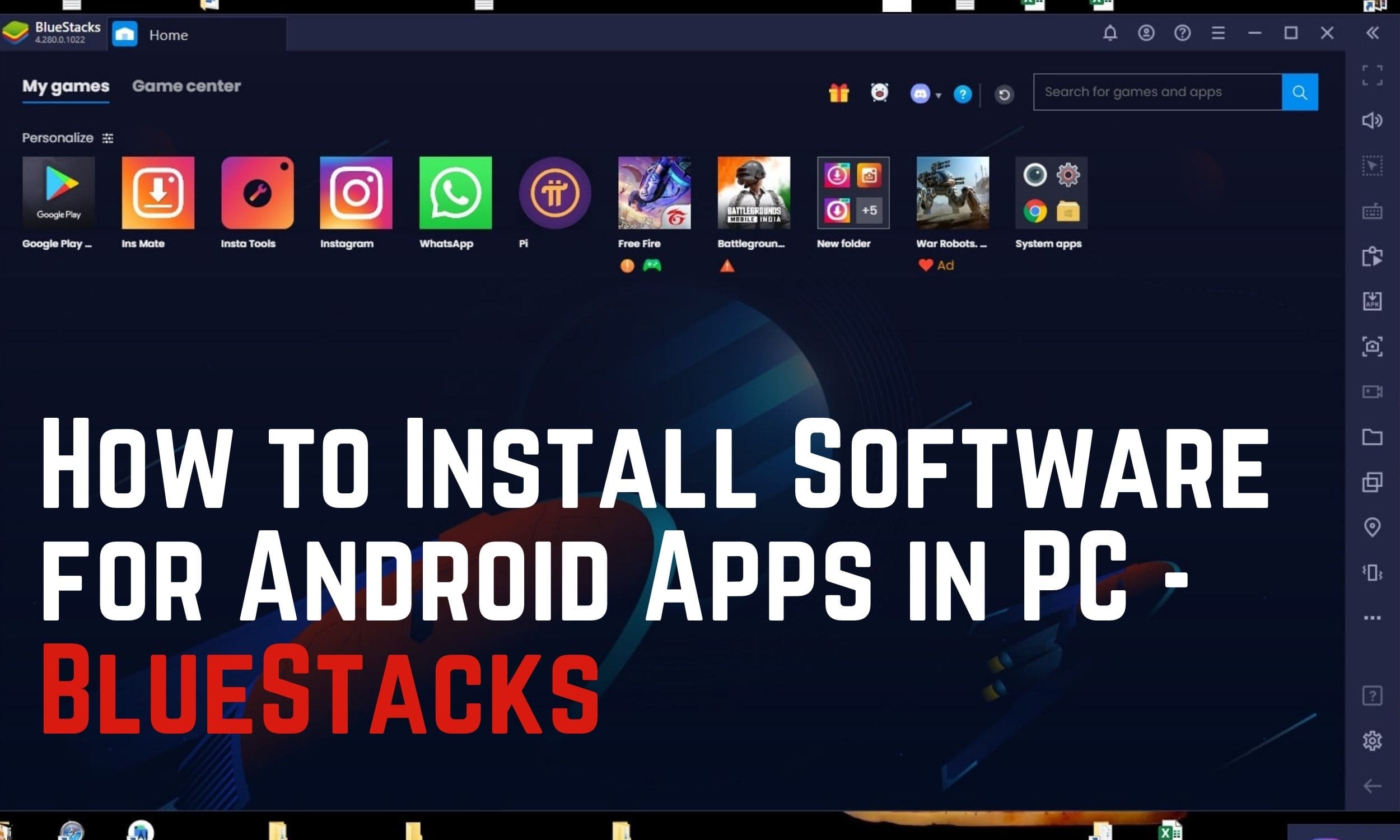 You are currently viewing How to Install Software for Android Apps – BlueStacks 5 in Windows 10 with 5 Simple and Easy Steps. Android Emulator